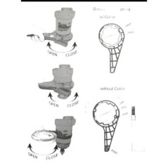 Llave para Filtros Decantadores