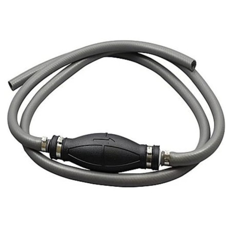 Línea Combustible Universal 2m x 9,5mm(3/8") con Cebador de Mano