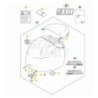 Pegatina Original Suzuki 61435-87LF0-000