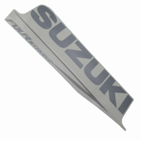 Pegatina Original Suzuki 61443-96l20-000 (Blanco)