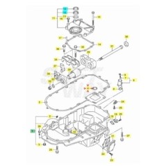 engine holder oil Original Suzuki 16519-93J00-000