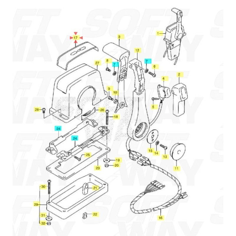Decal Original Suzuki 67281-93J00-000
