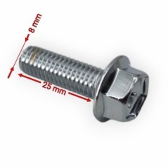 Tornillo (8x25) Original Suzuki 01550-08257-000