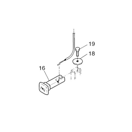 Tirador Aire Original Tohatsu 3H6-67151-0
